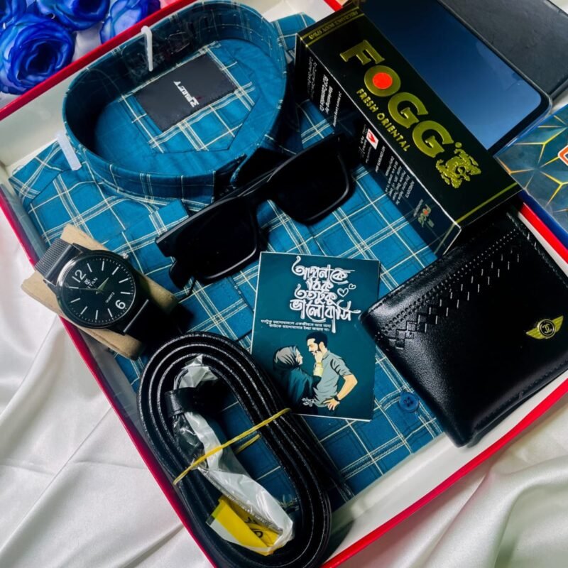 চেক শার্ট কম্বো সেট 101